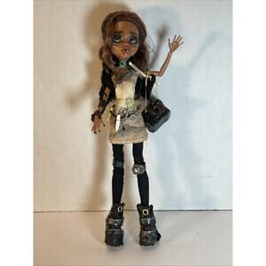 OOAK Custom Repaint Monster High Doll BJD With Steampunk or Cyberpunk Influence